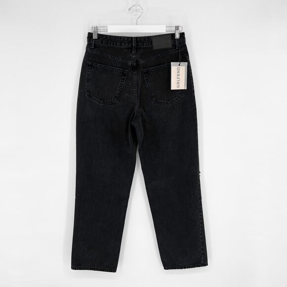 GRLFRND NWT The Amanda Boyfriend Jeans Downtown Black Women’s Size 27 Mid Rise - Picture 7 of 7